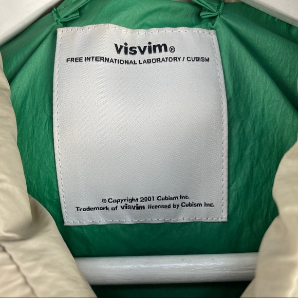 Visvim Insulator Down Vest Multicolor Men's Size Medium - Picture 2 of 9